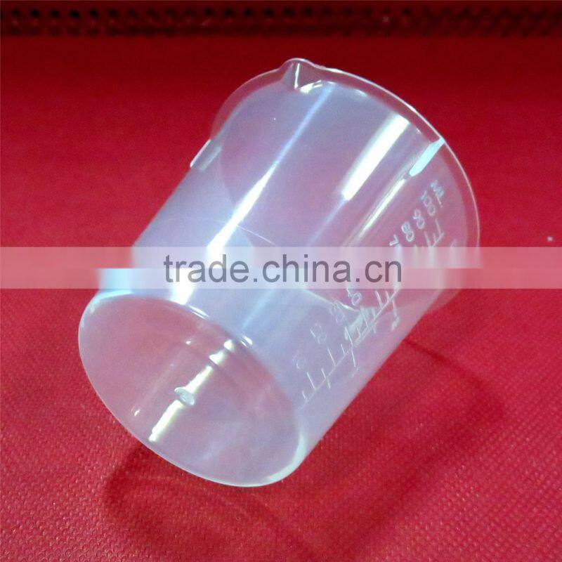 100ml High Transparency Plastic Beaker, disposable plastic measuring cup, pp beaker