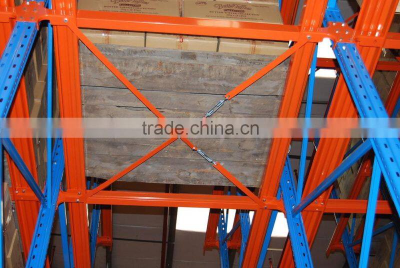 ISO CE TUV drive in pallet racking