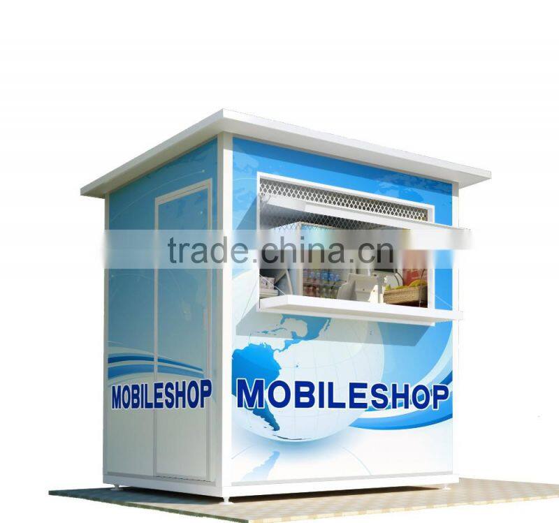 Bargain Cheap Moveable Breakfast Bars Hot Food Coffee Shop Kiosk Shopping Mall Outdoor