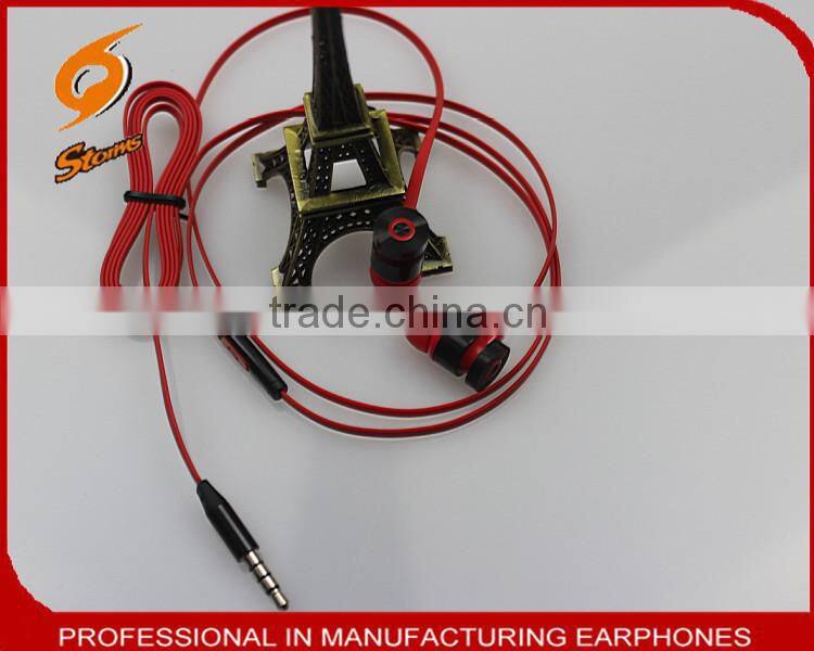 Popular plastic earphone for mobile phone,best new products,made in china.