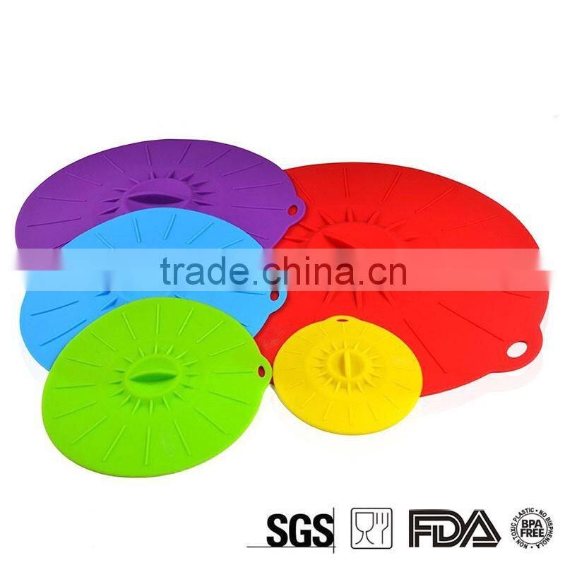 Customized Tea Cups & Saucers OEM BPA Free High Quality Silicone Cup lids