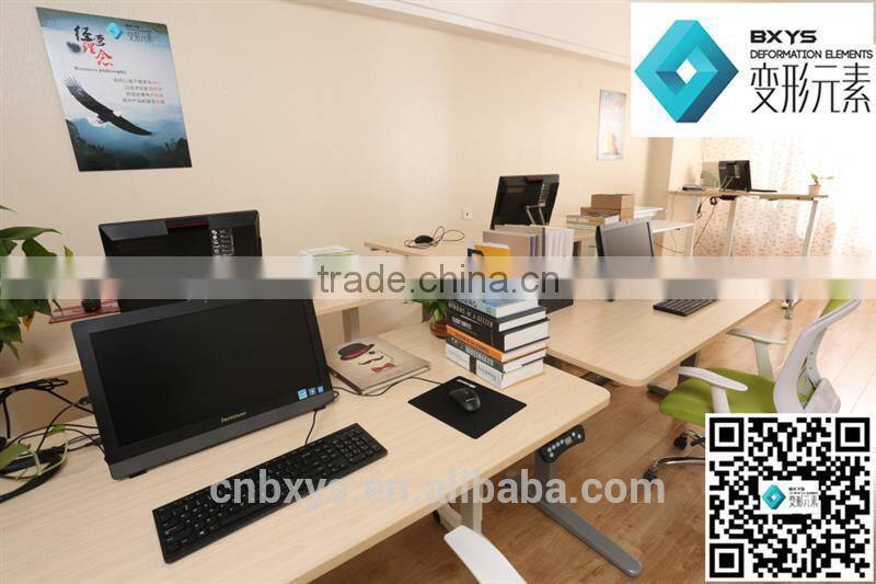 New design double column school student desk and chair with great price