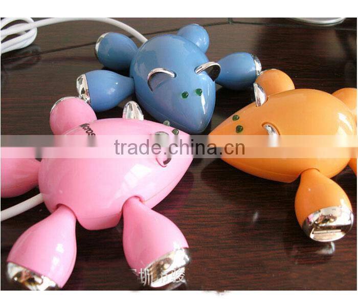 4-Port Mouse Shaped USB 2.0 Breakout super Hub