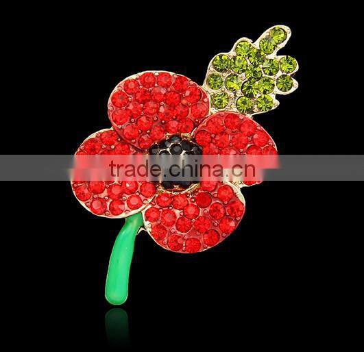 61*43mm Elegant Angle Wings Brooch Moon Star Gold Modern Design Brooches