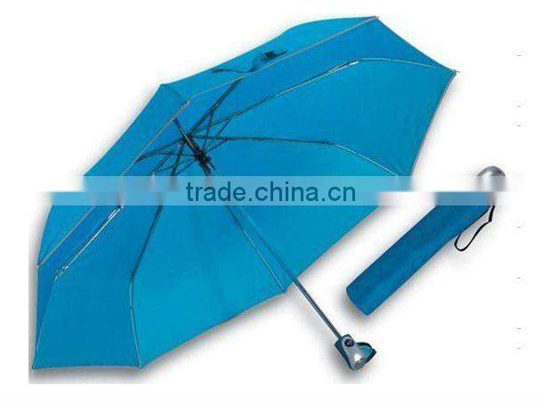 21"*8k 170T polyester 3-folded umbrella/super mini manual open