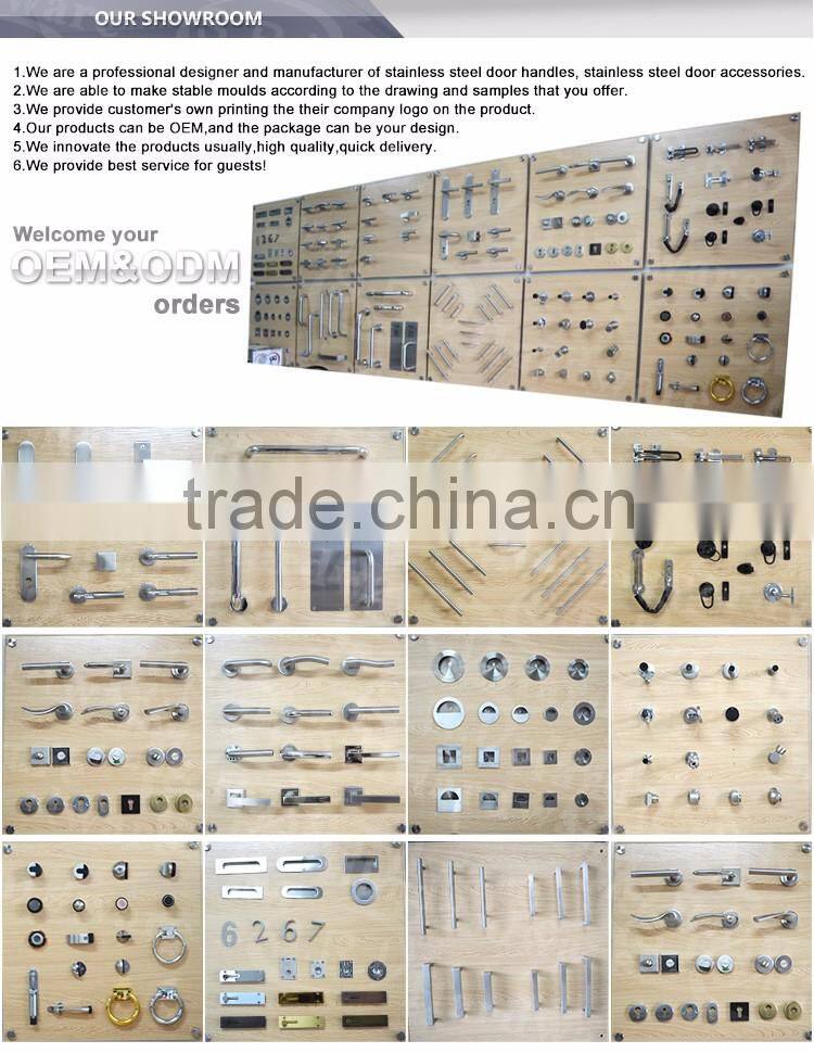 China manufacturer Promotional stainless steel handle gatehouse door hardware