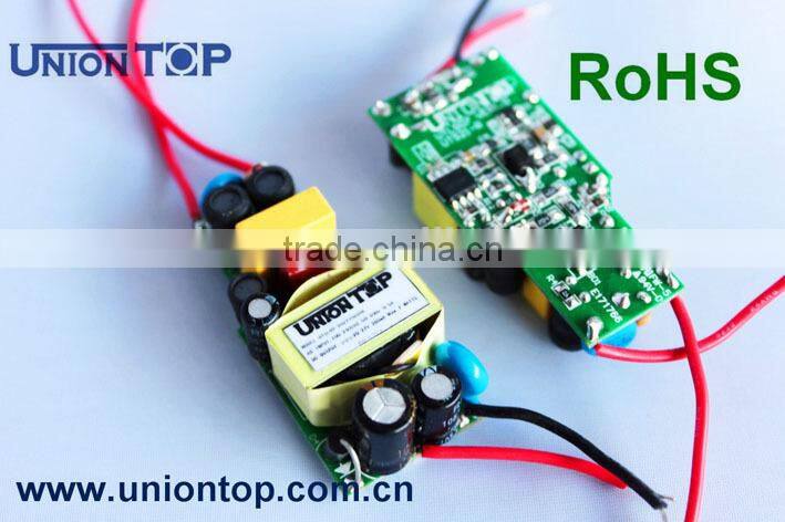 7W AC-DC LED Power Supply 0mA to 260mA CC/CV Output