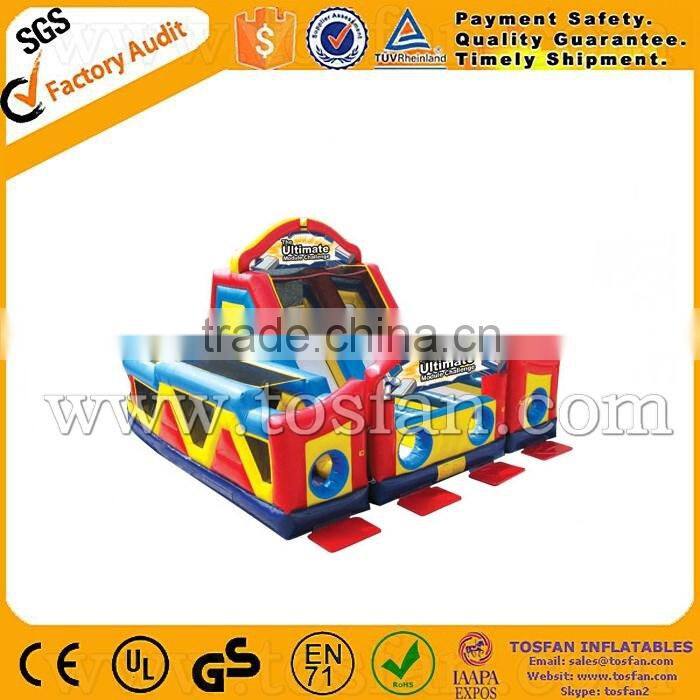 outdoor kids and adult inflatable game inflatable obstacle course A5017