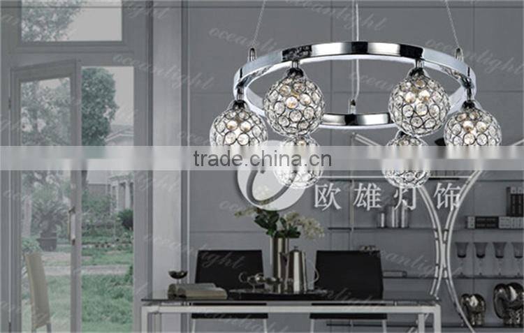2012 new design chandelier,crystal chandelier light OM88008-6DA