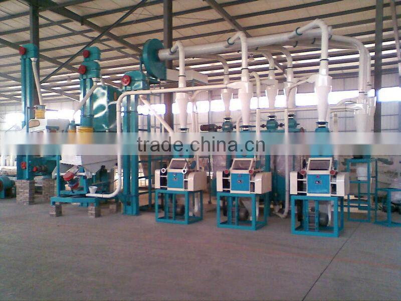 Maize flour milling machine stainless steel