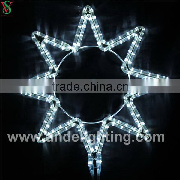 2016 new Christmas ornaments, outdoor christmas star motif lights