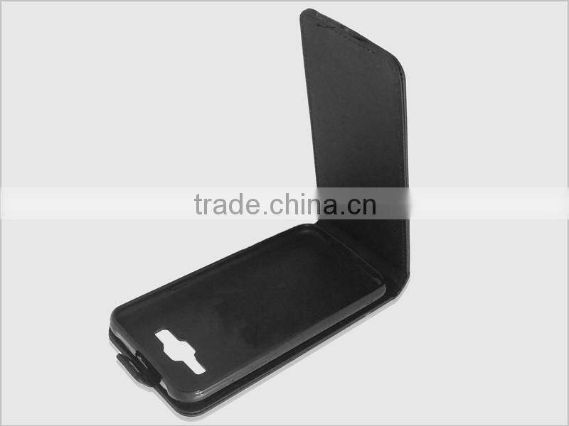 up down flip leather mobile phone case cover for xiaomi redmi mi 2 a note