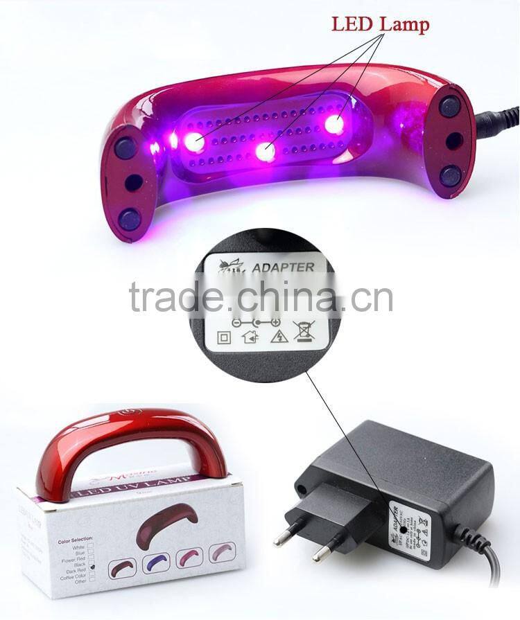 high - efficiency 3led uv nail lamp