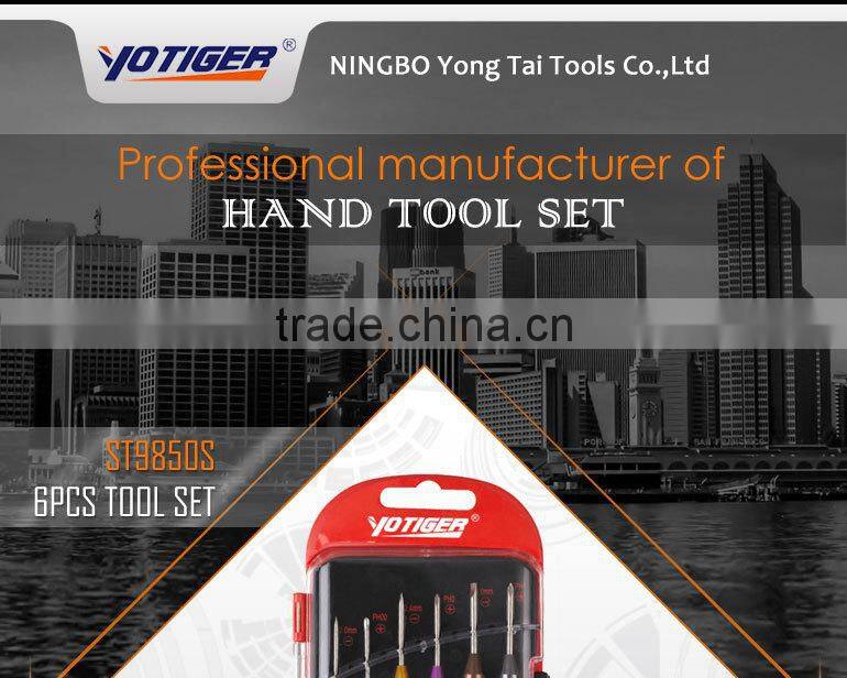 6pcs Hand Precision Screwdriver Set
