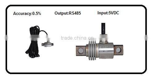 Vehicle load weighing sensor on Board Truck Scales