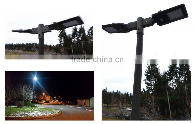 1000W Replacement FCC UL cUL DLC IP66 IK10 Photocell Shoebox Garage 265W LED Parking Lot Lighting