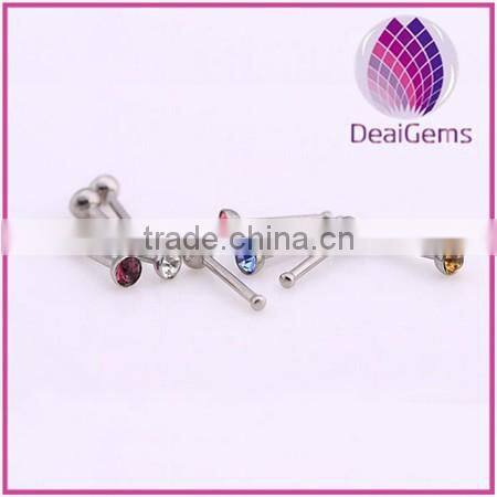 Punk style nose ring piercing nose ring diamond nose ring