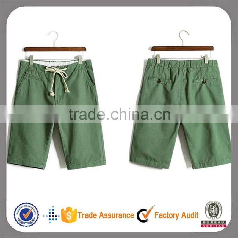 New style wholesale elastic waist cheap shorts for men