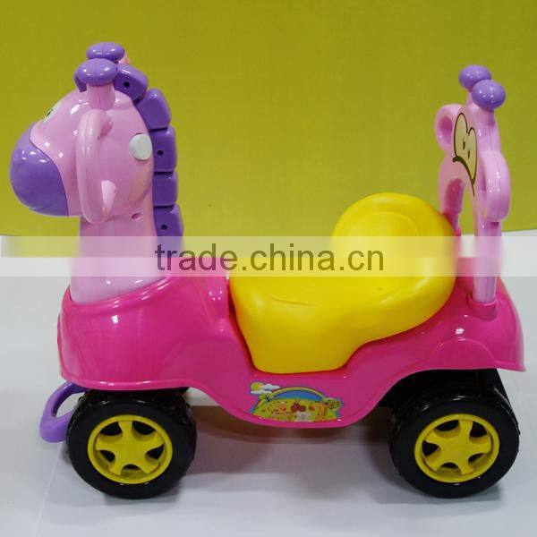 Good quality children toys 4 wheels plastic ride on car for kids