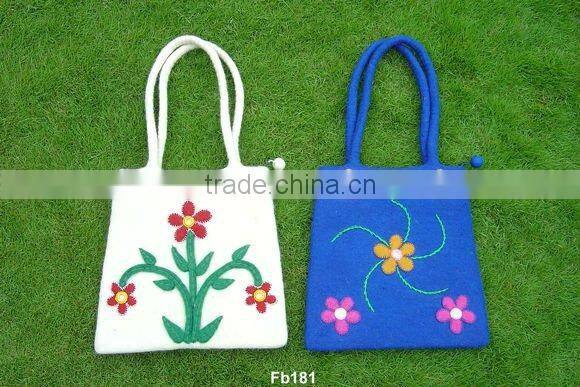 Felt ladies Handbag