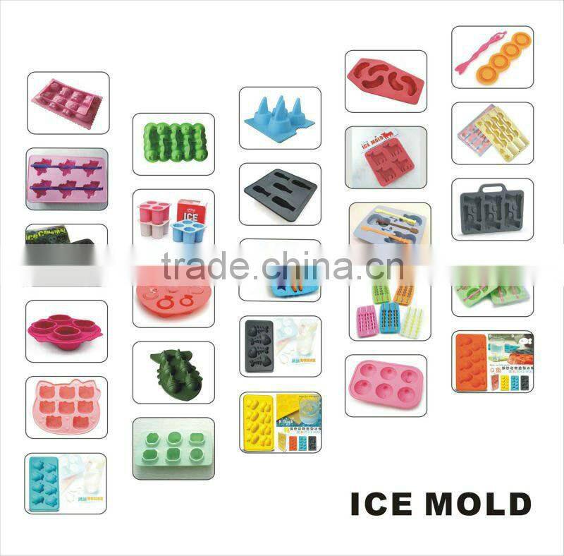 Non-Stick Chocolate, Candy, Baking and Craft Mold Heat-Resistant Fun Novelty Shapes Silicone Ice Cube Tray