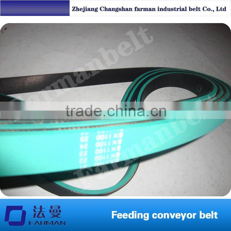 Rubber Ribbed Belt Standard Pu Timing Belt Flat Belt /Polyester tangential belt 2.4mm flat belt