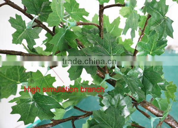 Holiday&party decoration waterproof IP65 warm white light artificial maple led tree light