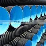 DN500 SN8 Water sewage corrugated PE pipe