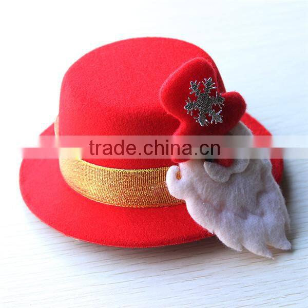 MYLOVE christmas ornament christmas gift mini top hat for christmas XMAS-03