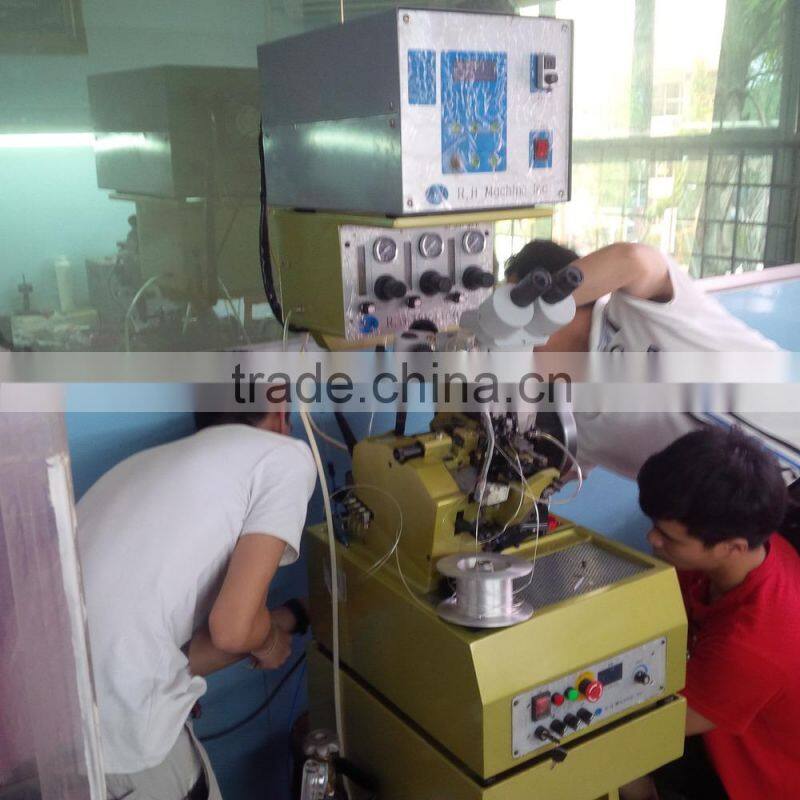 triple curb chain making machine with laser