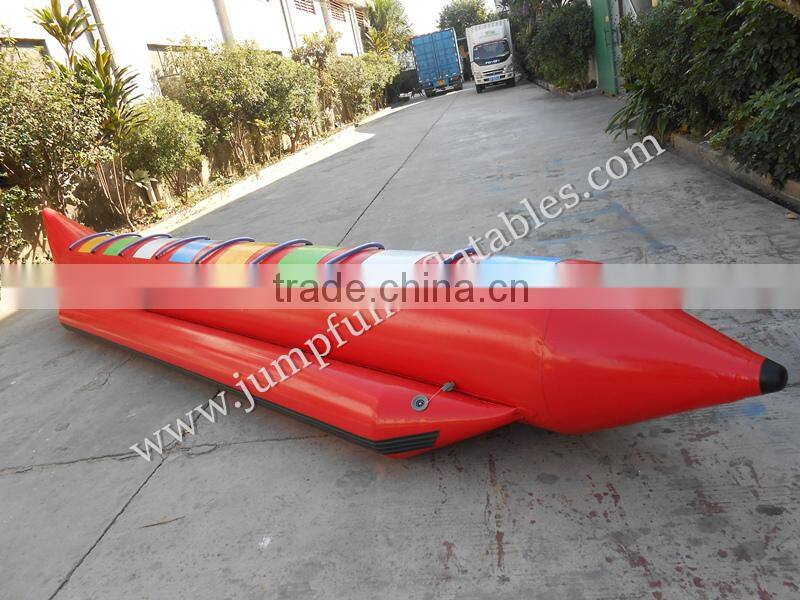 inflatable floating boat 8 person Banana boat for adults Towable flying Banana tube