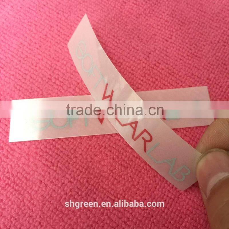 Cheap price apparel heat transfer printing label