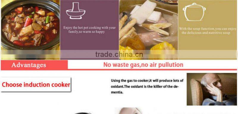 2015mini kitchenette solar electric stove hot pot pan induction cooker