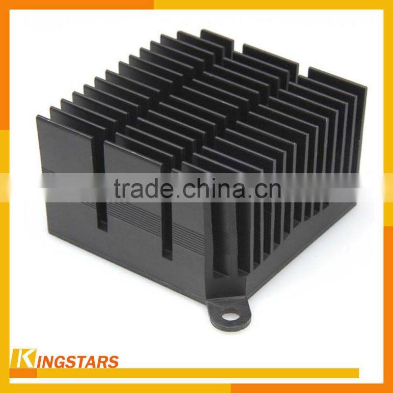LED anodizing square aluminum cold forging heat sink