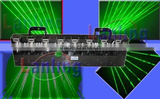 8-Head Moving-Head Fat-Beam Laser Curtain rainy effects laser light