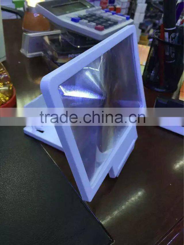 Mobile phone LCD LED screen magnifier Cellphone Magnifier /Enlarge stand Cellphone Magnifier