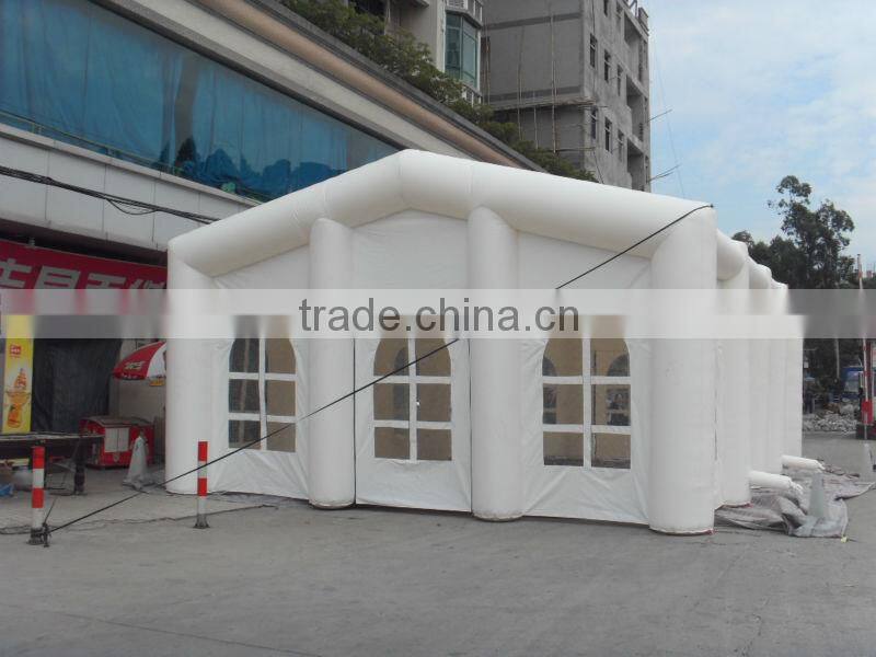 Red side inflatable marquee/party tent/inflatable tent