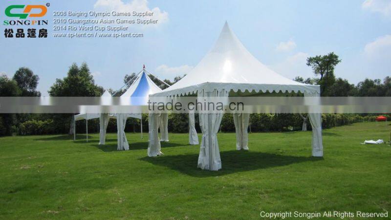PVC pagoda tent 4m x4m for outdoor party and promotion