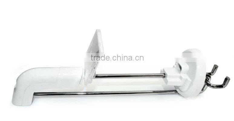 Hot Sale pegboards anti-theft hanging display hook with price tag and magnet key