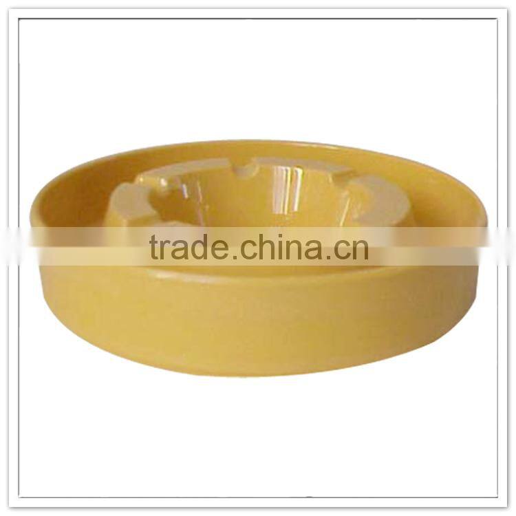 Safety material plastic solid color melamine portable ashtray