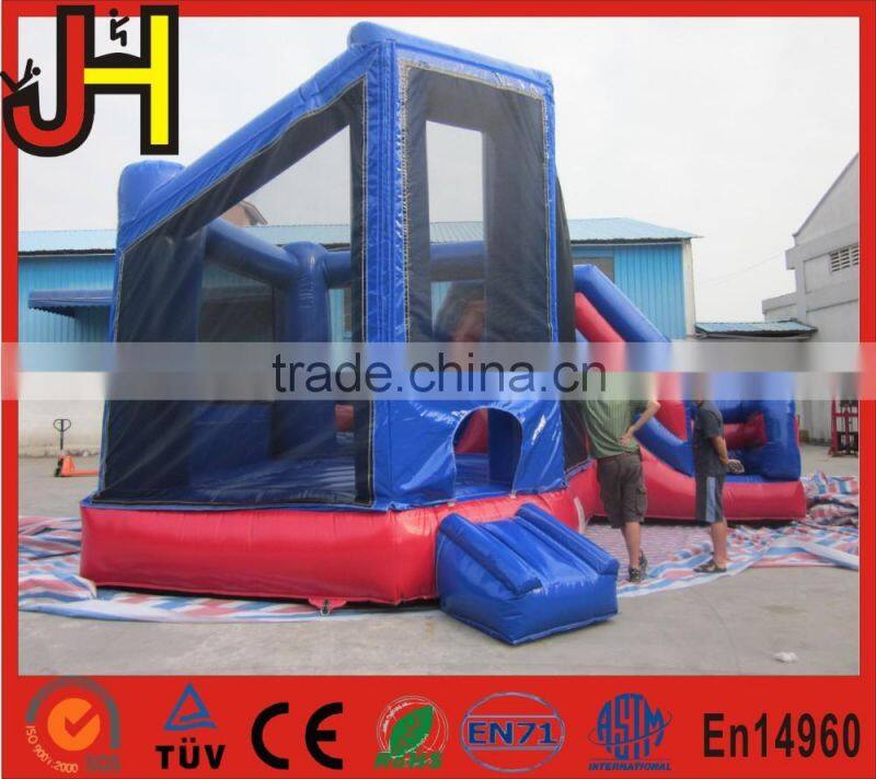 China Manufacture High Quality Inflatable Spiderman Bouncer Slide For Sale