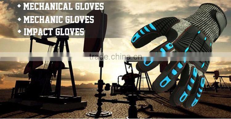 EN388 4343 Oil field mining gloves