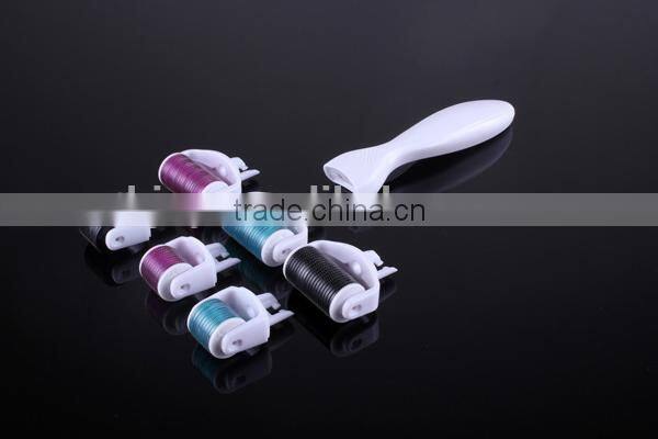2013 derma roller for body with 1200 needles stainless steel/titanium