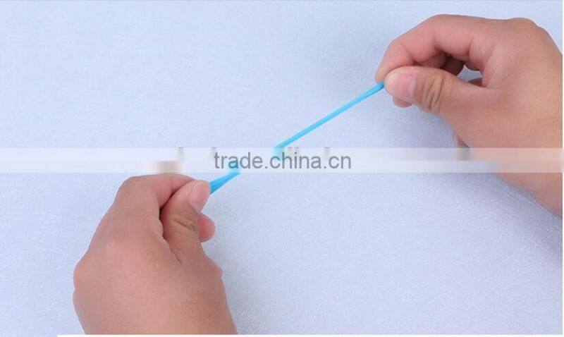 For Men Women All Sneakers lazy silicone elastic plastics tie shoes Fluorescent shoelace Hot