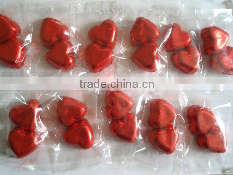 HACCP&ISO top quality colorful sweet chocolate food button confectionery in Korean