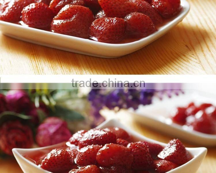 425gx12 canned strawberry good taste in light syrup