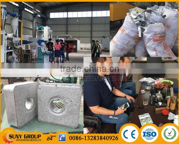 waste plastic and aluminum recycling machine Aluminum scrap recovery