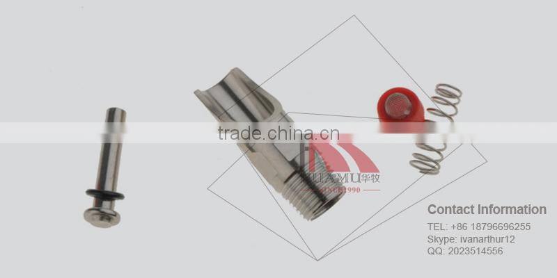 pig water nipple in silver 64*22 mm pig water drinker