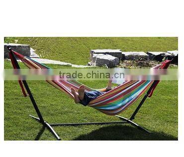 2 Persons Nylon Camping Parachute Hammock with Stand