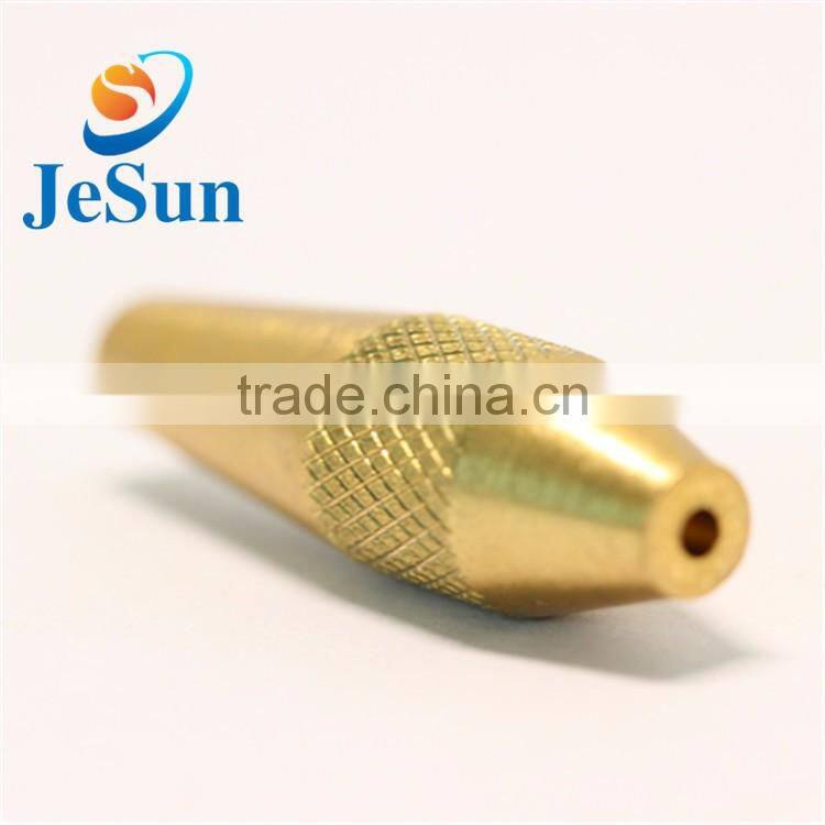Manufacturing brass parts,special machine parts with a small hole